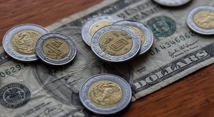Cotización del dólar en México, hoy miércoles