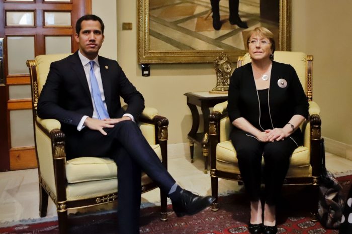 Guaidó destacó visita de Bachelet a Venezuela: “Es significativo para el mundo este reconocimiento a la crisis”