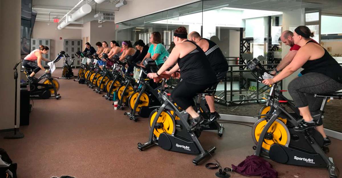 Gym obtiene su energía gracias al pedaleo de sus clientes