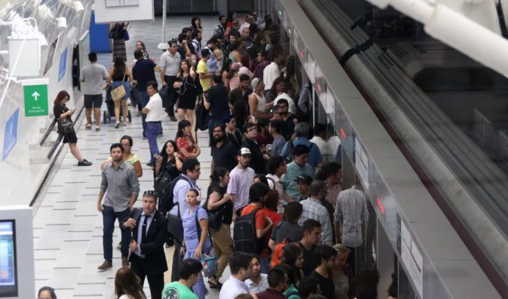 Línea 3 del Metro de Santiago recibió una nota 6,5 por parte de sus usuarios