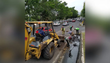 Secretaría de Urbanismo y Obras Públicas realiza labores de limpieza en el Libramiento de Morelia
