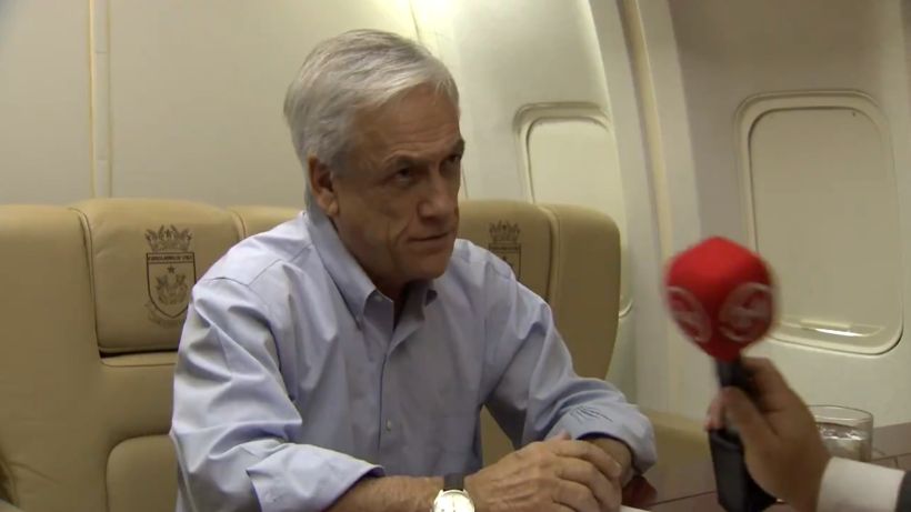 [VIDEO] Presidente Piñera afirmó que paro de profesores es "ilegal"
