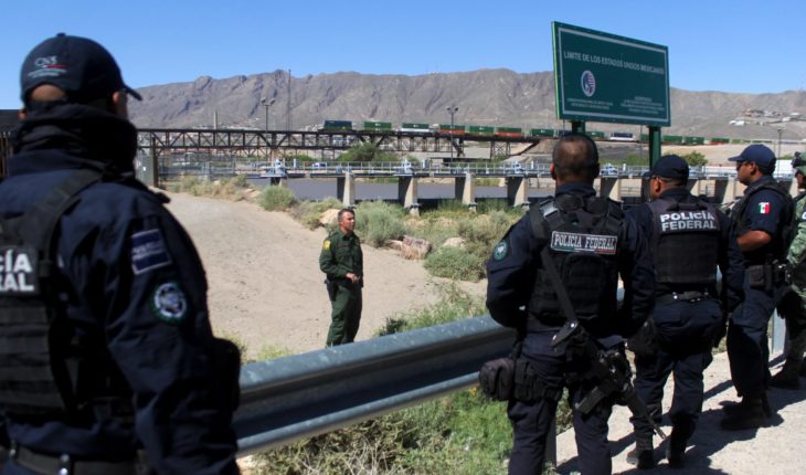 translated from Spanish: 15 thousand guard elements to prevent crossing migrants to US