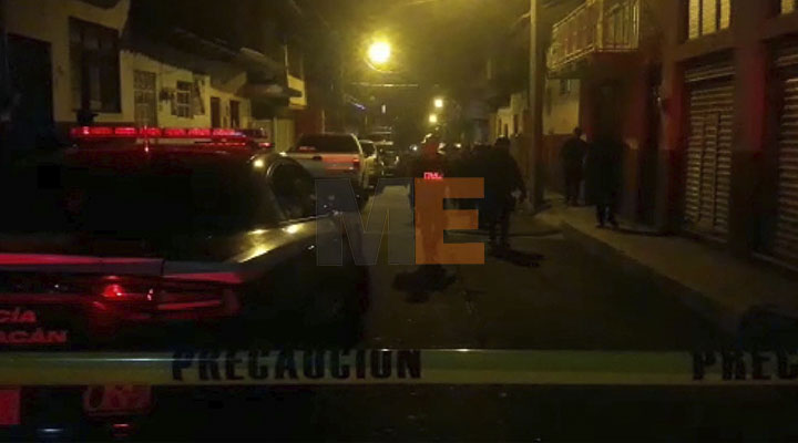 A few steps from his home, traffic police man is killed in Uruapan, Michoacán