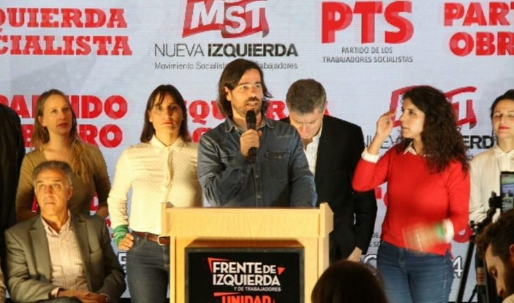 translated from Spanish: After years of divisions, the left joined and presented formula and new name