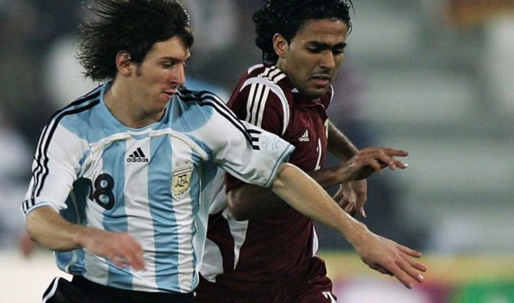 translated from Spanish: Argentina’s 3-0 to Qatar, the only antechete