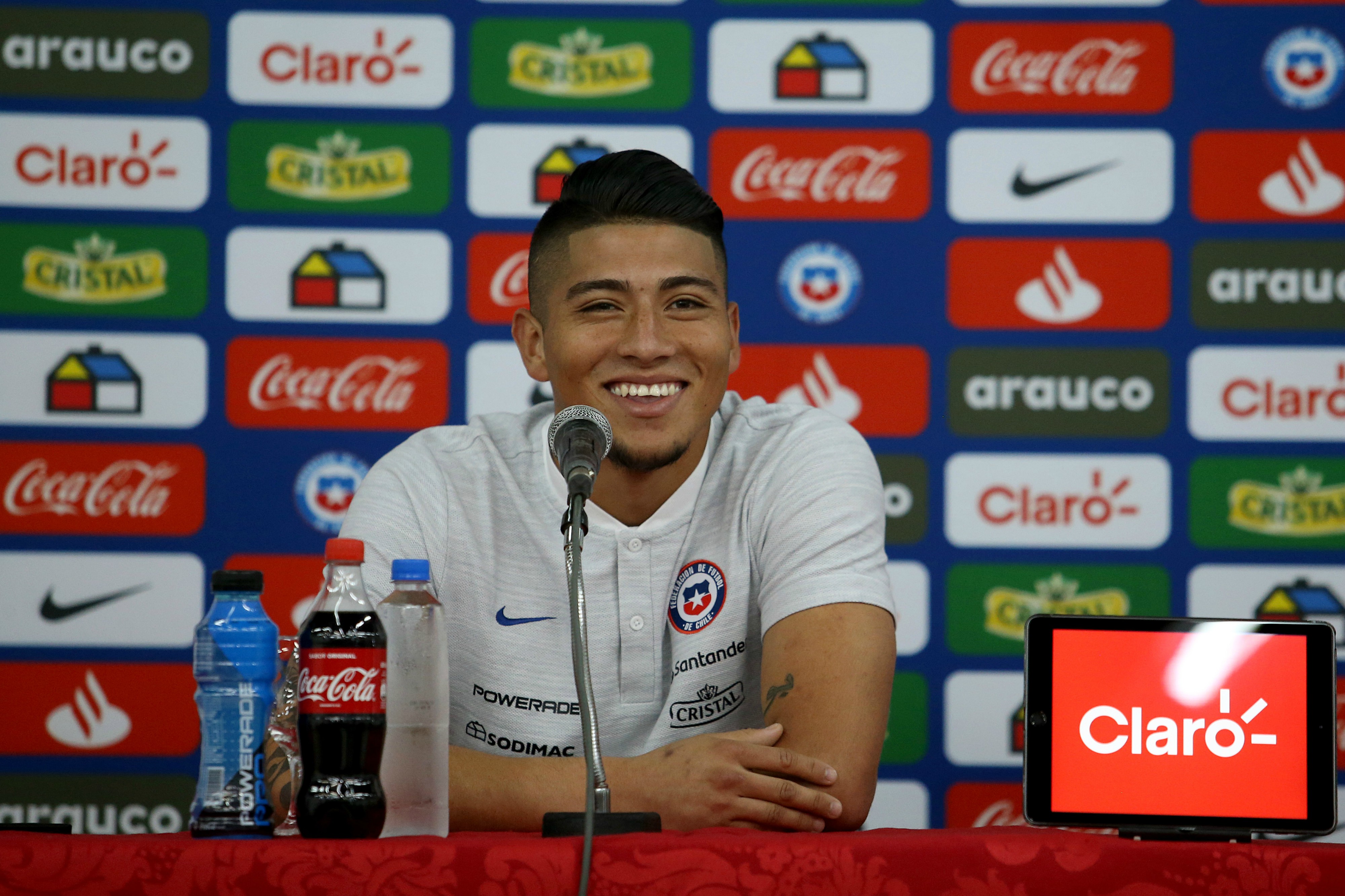 Brayan Cortés: "Ecuador is a strong team, with powerful players"