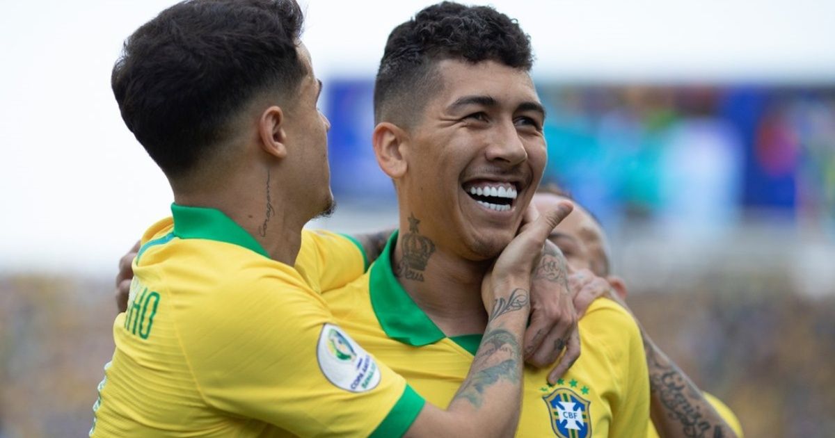 Brazil crushed Peru 5-0 and helped Argentina's standings