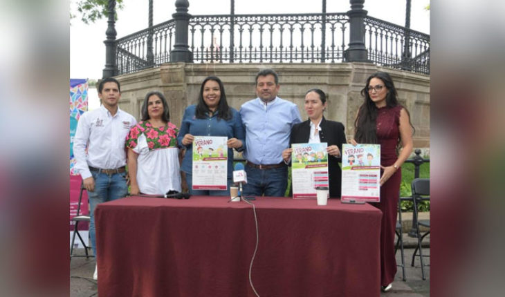 translated from Spanish: Children and young people from Morelia can enjoy 500 activities in the “Summer of Welfare”: Social Cabinet of the City Council