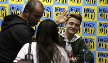 translated from Spanish: Comic Con: Second day included the son of Winona Rider, Noah Schnapp