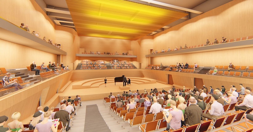 Concert hall in Santiago will have one of the best acoustics in the country