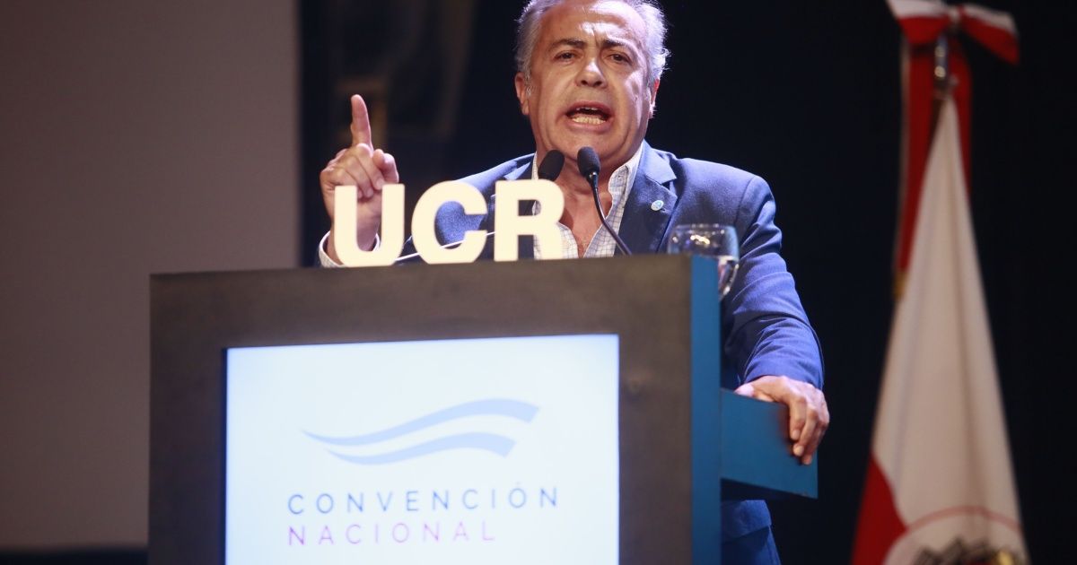 Cornejo: "Together for the change was ratified by the UCR"