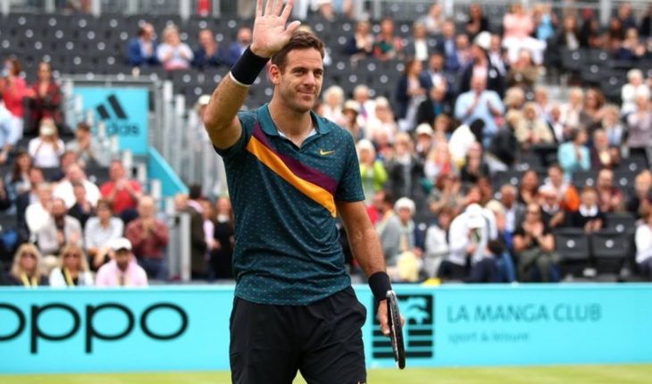 translated from Spanish: Del Potro announced that his knee will be operated on and questioned his career