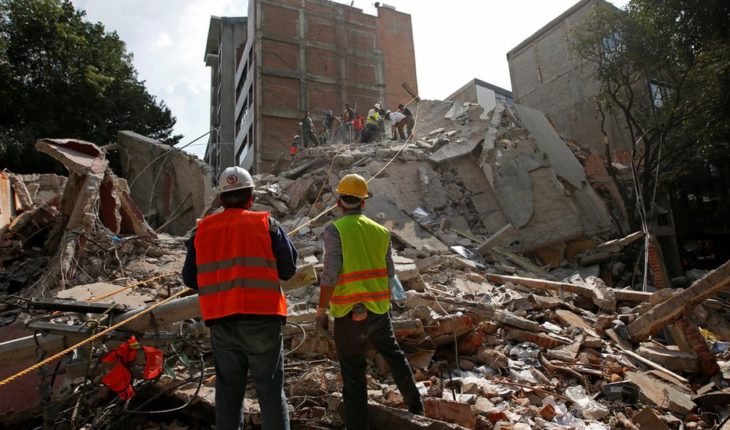 translated from Spanish: It is not known what the donations of the 2017 earthquake were spent on