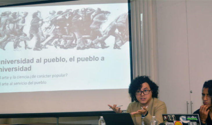 translated from Spanish: It starts at the UMSNH Seminar “Contributions to the construction of the political history of Mexico and the United States”.