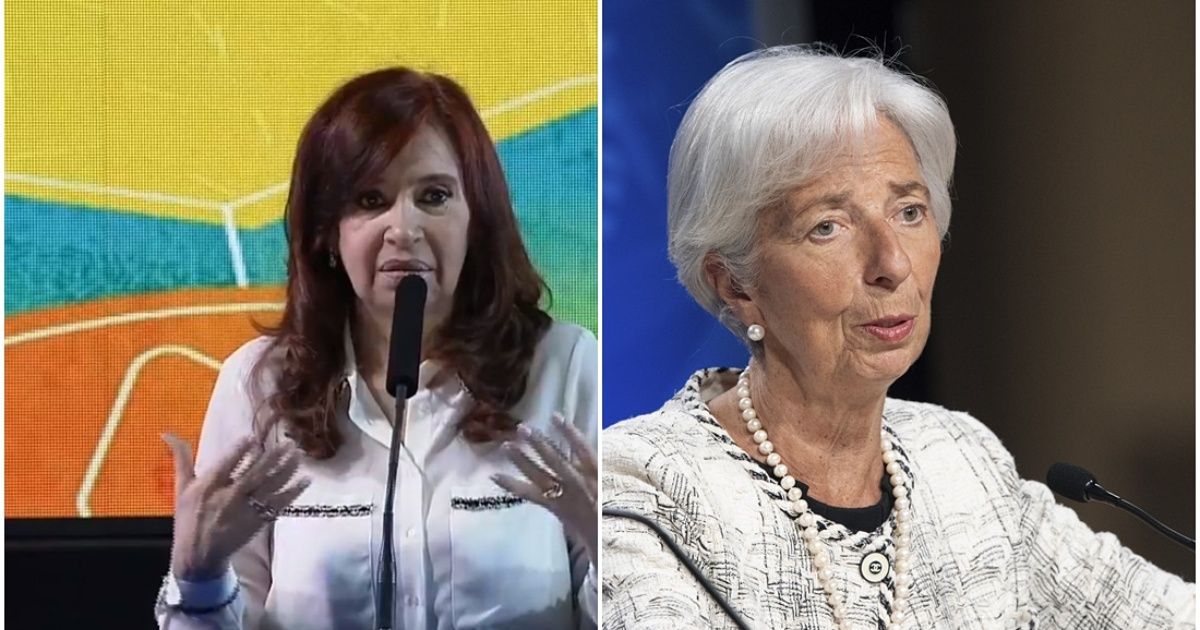 Lagarde referred to Cristina Kirchner: "People change if they are campaigning"