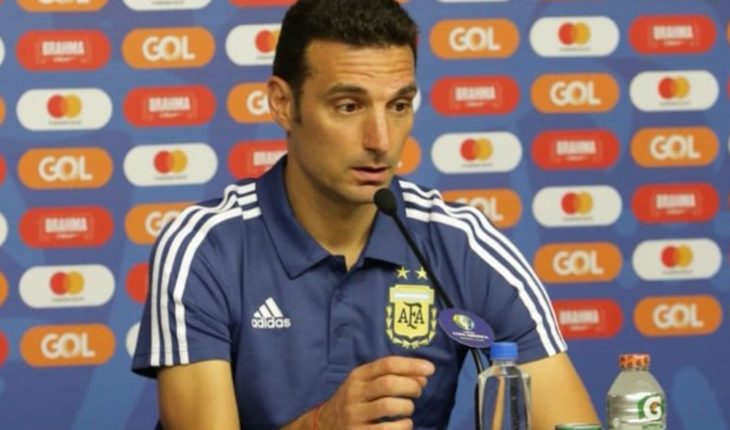 translated from Spanish: Lionel Scaloni: “We are lucky enough to still be alive”