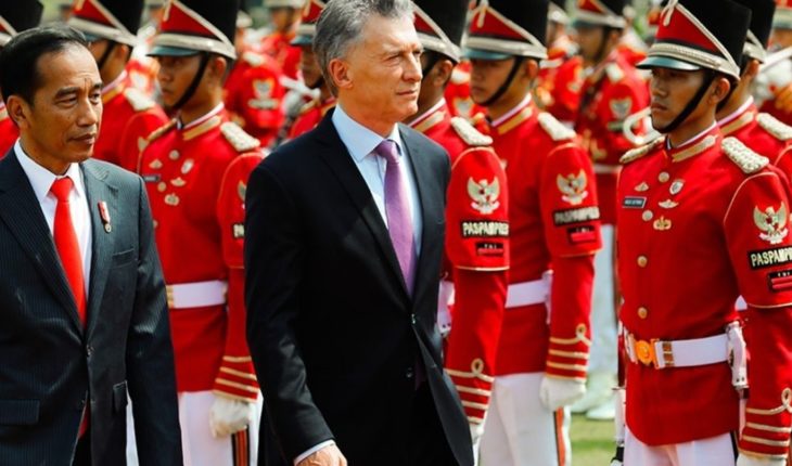 Mauricio Macri traveled to Japan to participate in the G20 summit