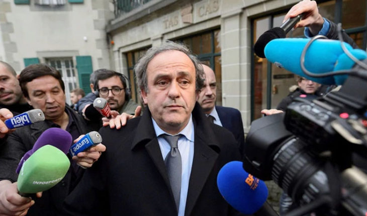 translated from Spanish: Michel Platini is detained for alleged corruption in Qatar 2022 World Cup election