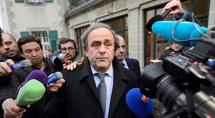 Michel Platini is detained for alleged corruption in Qatar 2022 World Cup election