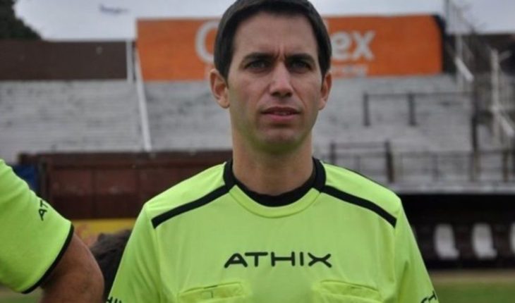 translated from Spanish: Ordered remand for referee Martín Bustos by grooming