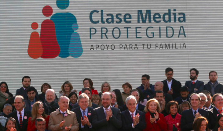 translated from Spanish: The real and the imagined: the middle class initiative protected by the government of Sebastián Piñera