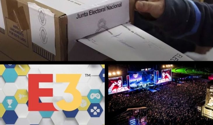 translated from Spanish: They closed the elections in 5 provinces, E3 2019 in Filo, I followed live the Festival emerging province and much more…