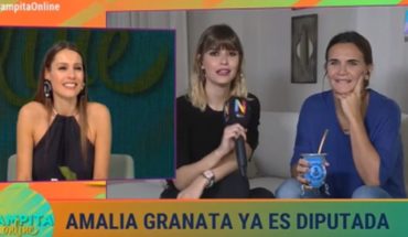 translated from Spanish: [VIDEO] Pampita and Amalia Granata discussed live over abortion