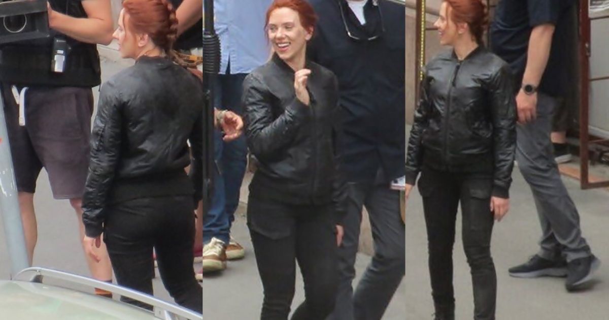 With a mysterious character, new images of "Black Widow" were leaked