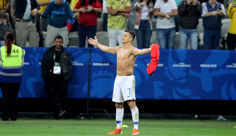 "Wonder Child Again!": Manchester United stood out to Alexis Sanchez for scoring the penalty that left Chile in the semi-finals