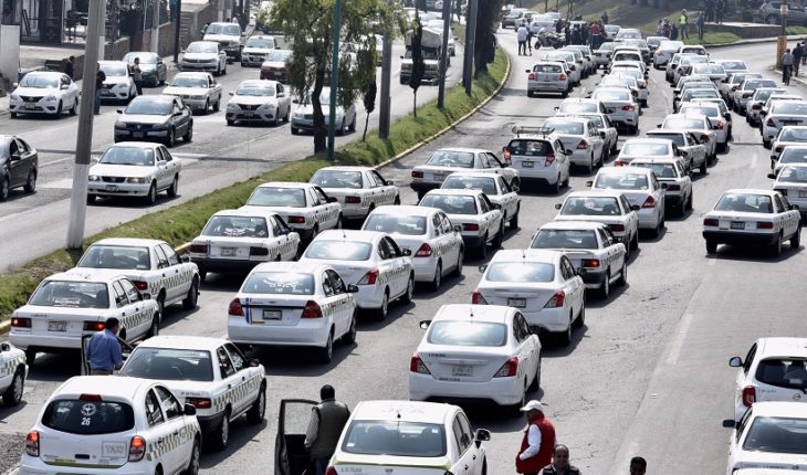¿Qué puntos bloqueará el movimiento de taxistas este lunes?