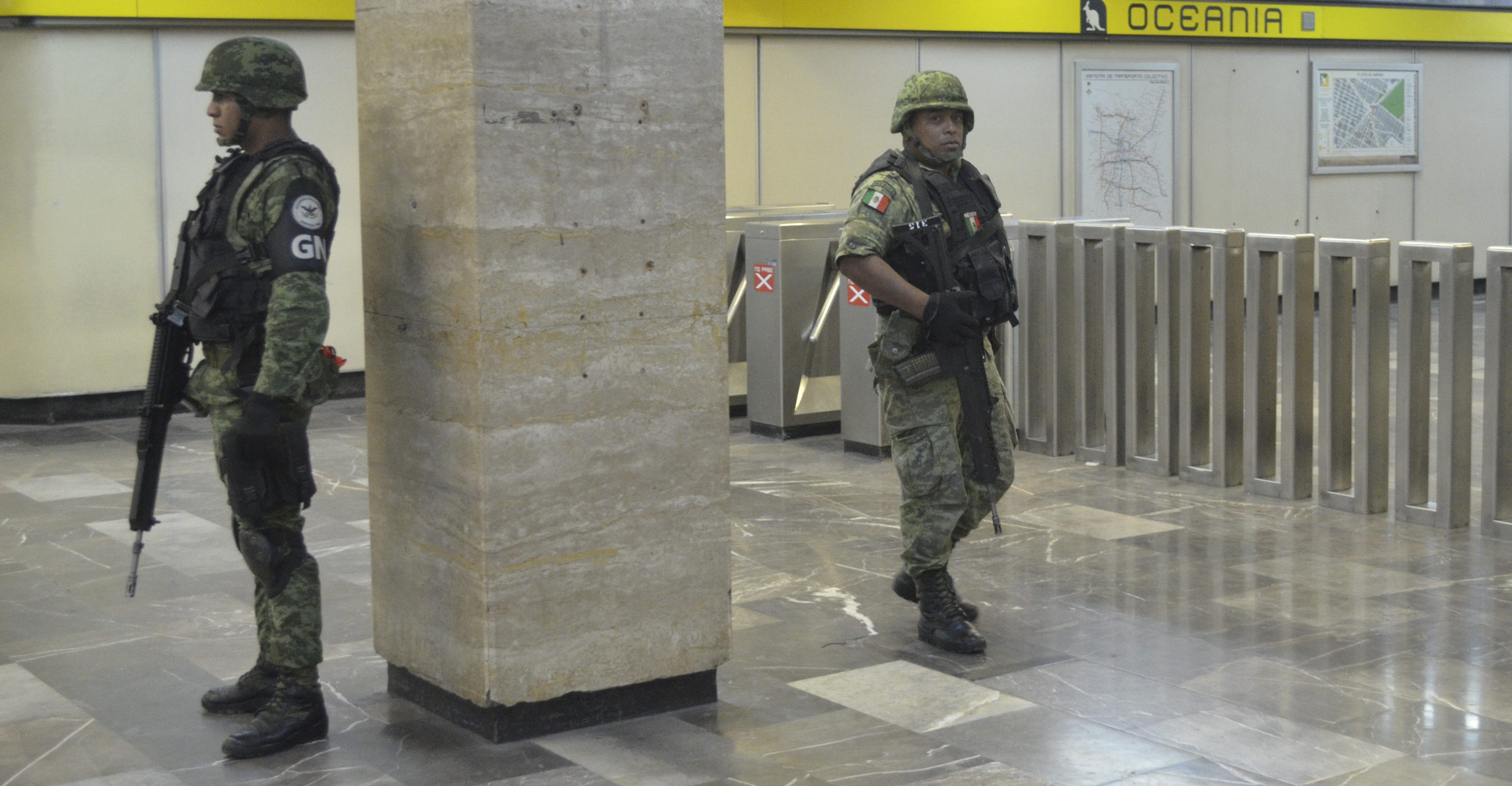 ¿Qué puede hacer la Guardia Nacional (y qué no) en el Metro?