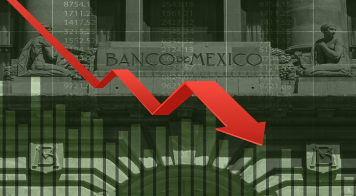Analistas consultados por Banxico, bajan expectativa económica para 2019 y 2020
