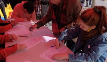 Convergencia Social inició recolección de firmas: lograron 150 inscritos en una hora