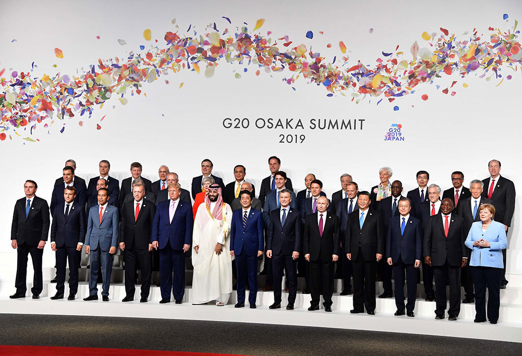 Foto de familia de la cumbre del G20 de Osaka 2019. Foto: GovernmentZA (CC BY-ND 2.0). Blog Elcano