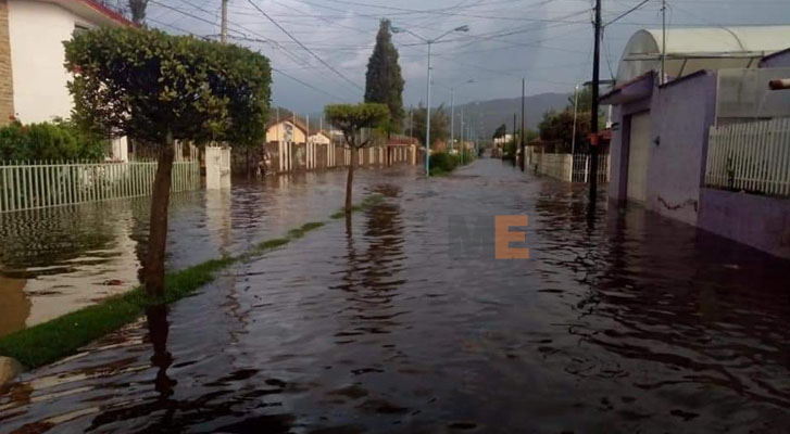 Fuertes lluvias causan inundaciones en Zacapu, Michoacán