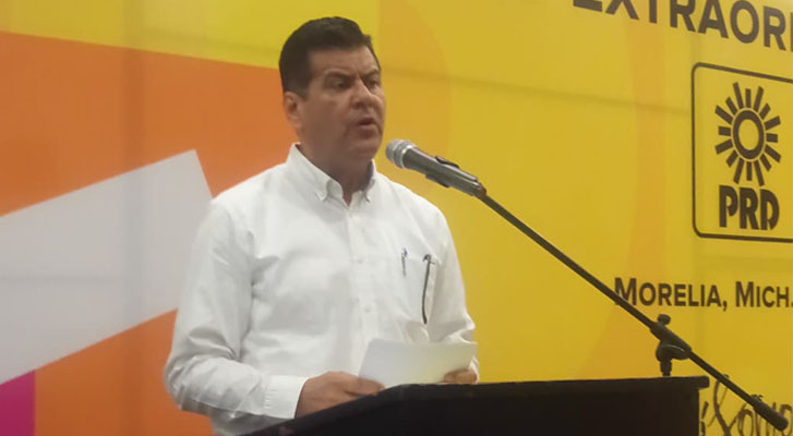 Juan Bernardo Corona Martínez, electo de manera unánime como nuevo dirigente del PRD en Michoacán