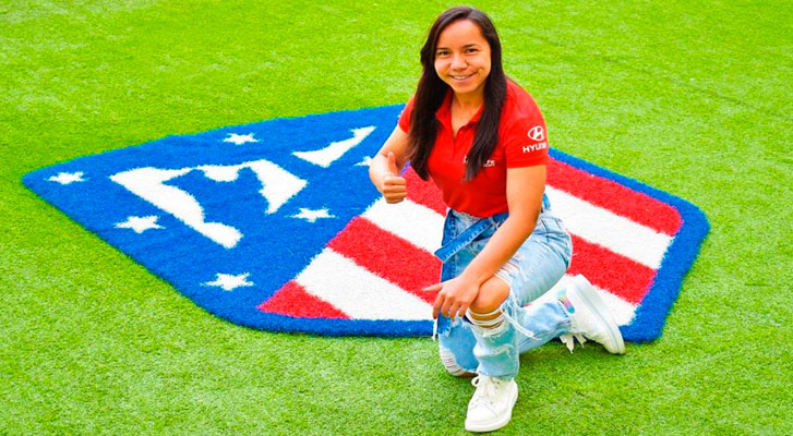 La mexicana Charlyn Corral es nueva jugadora del Atlético de Madrid