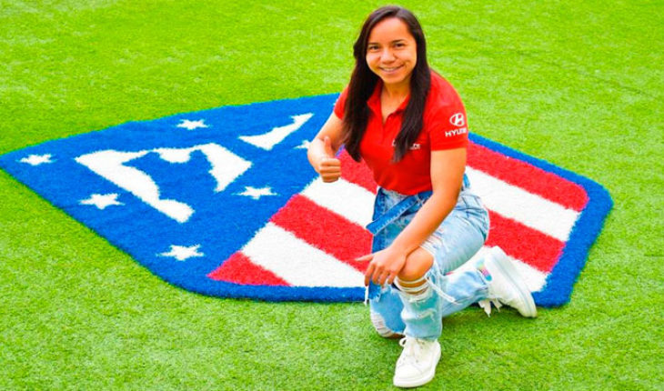 La mexicana Charlyn Corral es nueva jugadora del Atlético de Madrid
