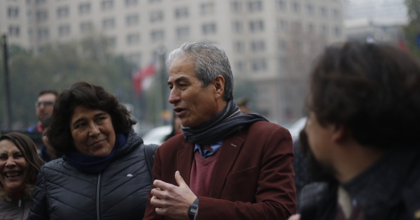 Mario Aguilar tras reunión con Cubillos por paro docente: “Hubo propuestas nuevas”