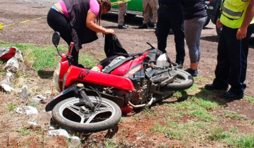 Motociclista fallece al derrapar su moto en Zamora, Michoacán