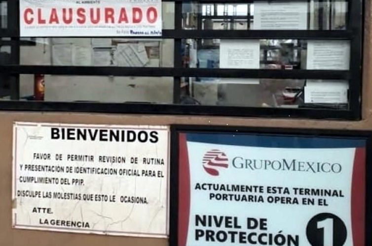 Profepa clausura terminal de Grupo México por derrame