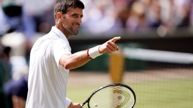 Tenis: Djokovic se instaló en la final de Wimbledon y espera por Nadal o Federer