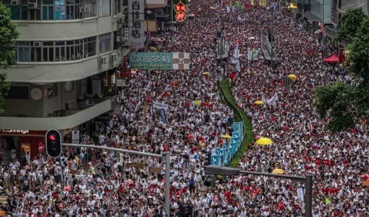 |Vídeo| Más fuertes las protestas masivas en Hong Kong