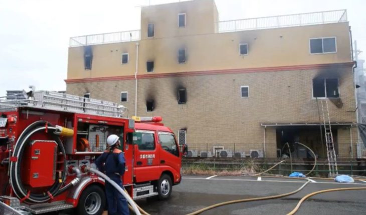 translated from Spanish: 24 killed in animation studio in Japan: fire was arson