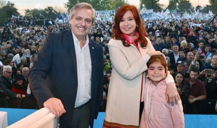translated from Spanish: Alberto Fernandez: “I’m proud that Cristina is my vice candidate”