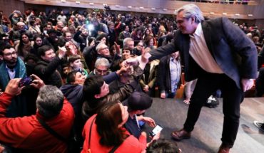 translated from Spanish: Alberto Fernandez promised to “stand up to the Conicet” if he becomes president