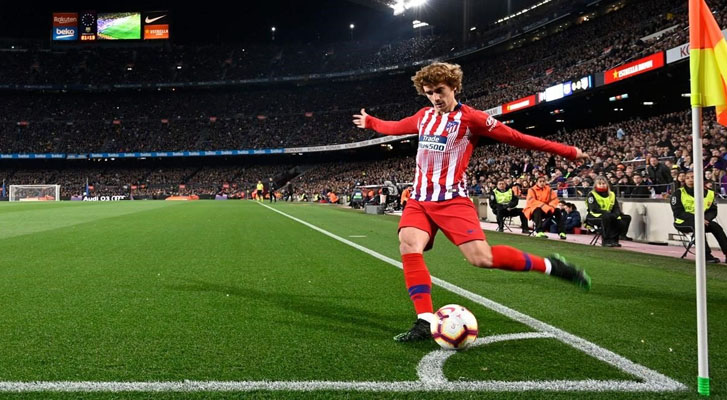 Antoine Griezmann to play at Barcelona