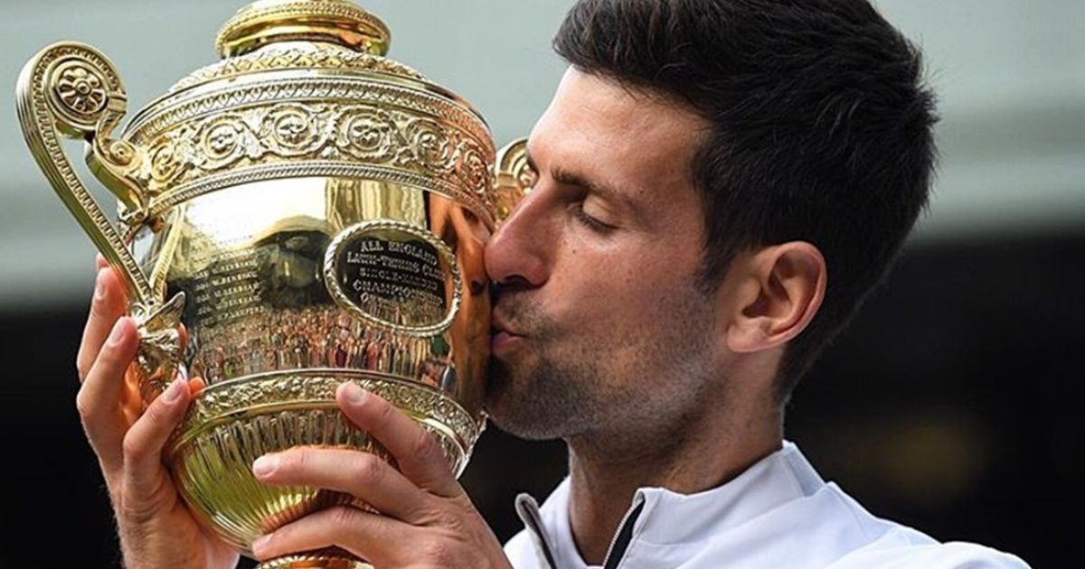 Djokovic celebrated against Federer in a Wimbledon final for remembrance