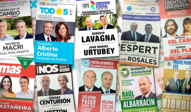 translated from Spanish: Election: long campaign for PASO with spots on radio and television